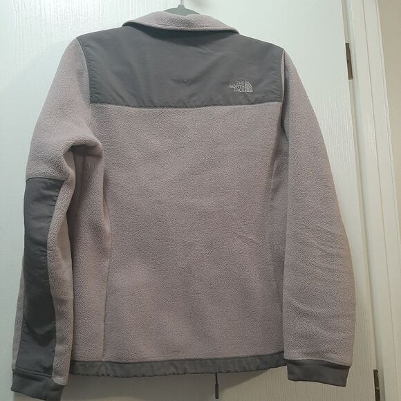The North Face Mauve Gray Fleece Jacket  Athleisure SP - Picture 11 of 13